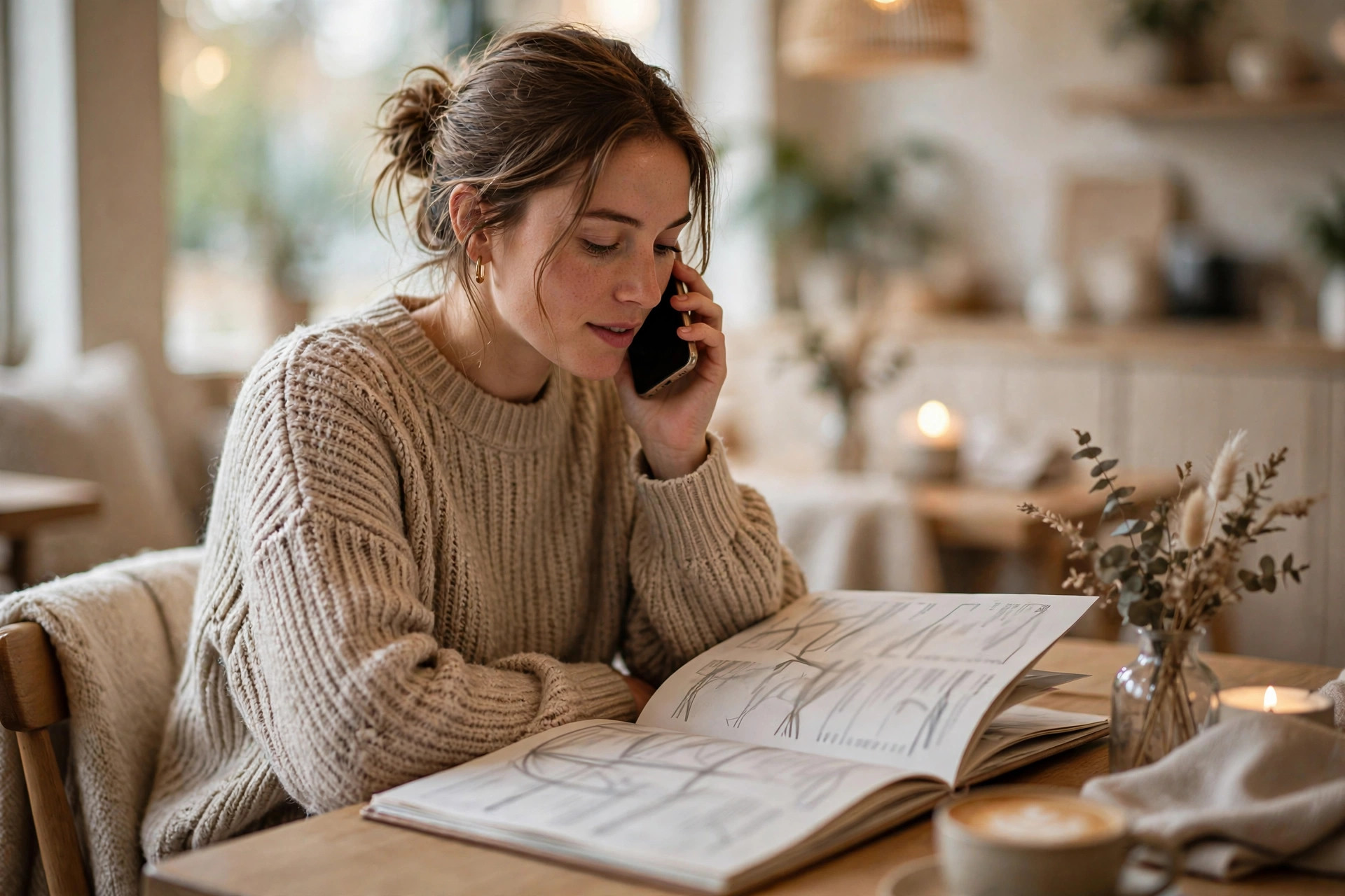 Restaurangpersonal som tar emot gäster